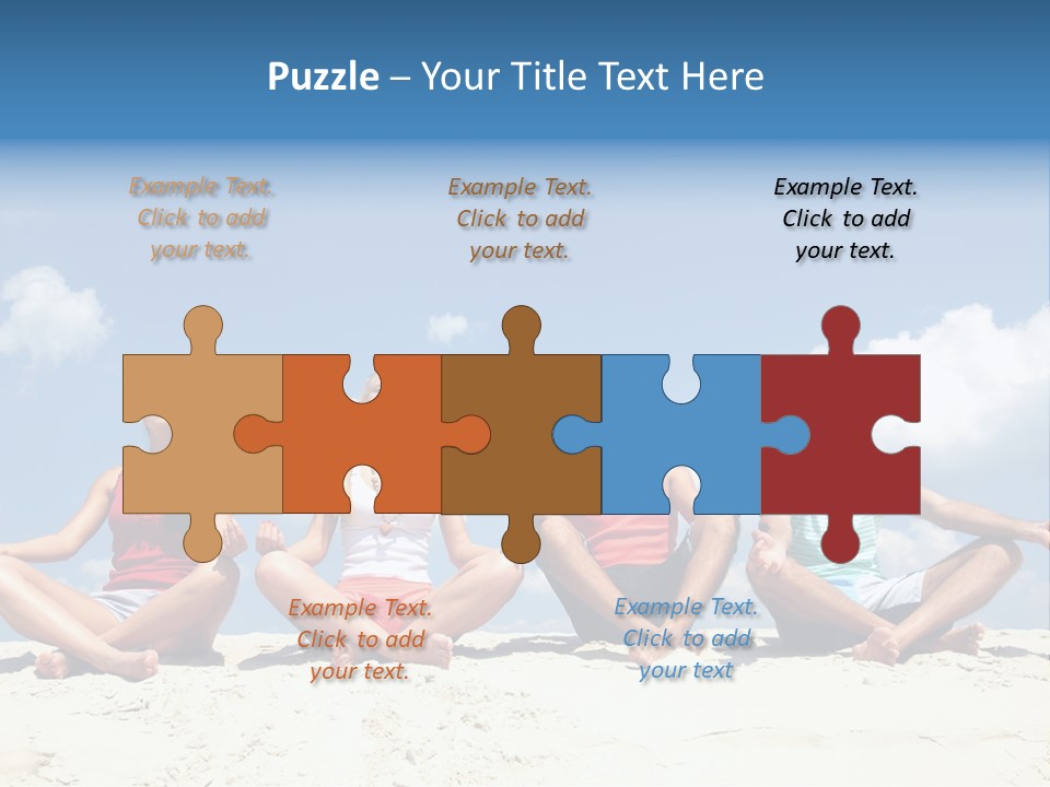 Adult Lifestyle White PowerPoint Template