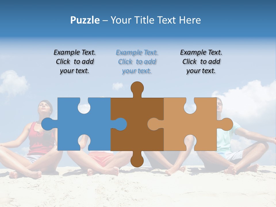 Adult Lifestyle White PowerPoint Template