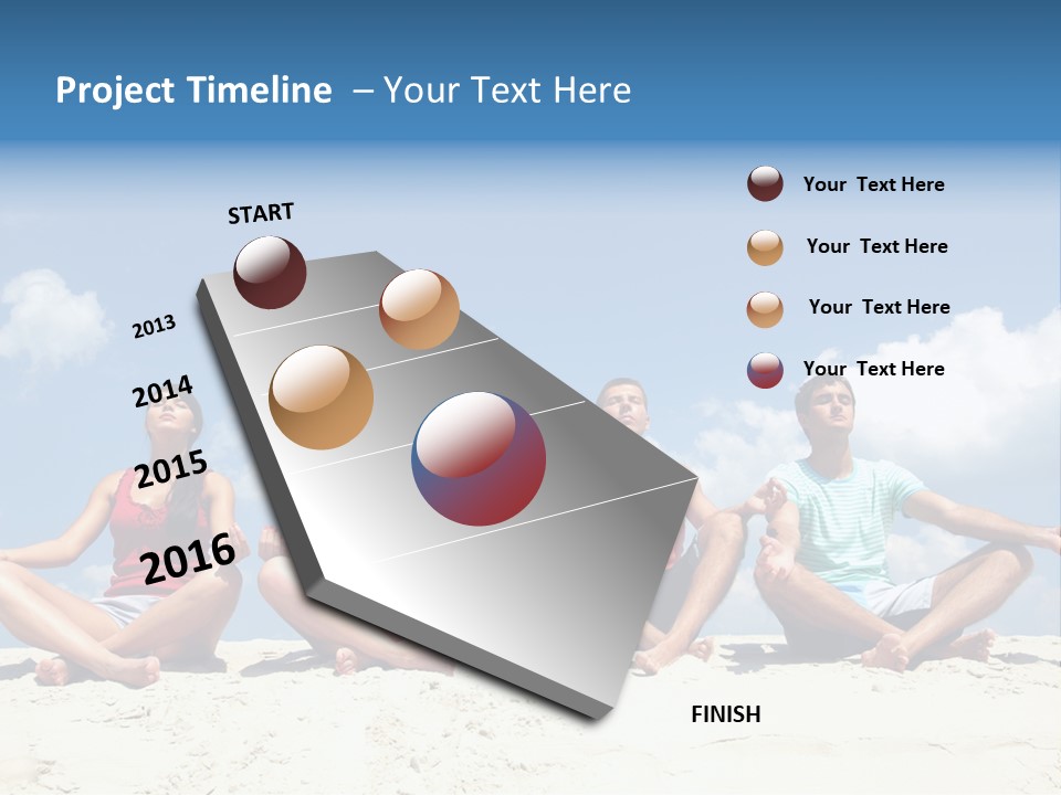 Adult Lifestyle White PowerPoint Template
