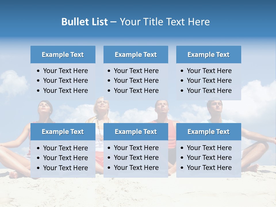 Adult Lifestyle White PowerPoint Template