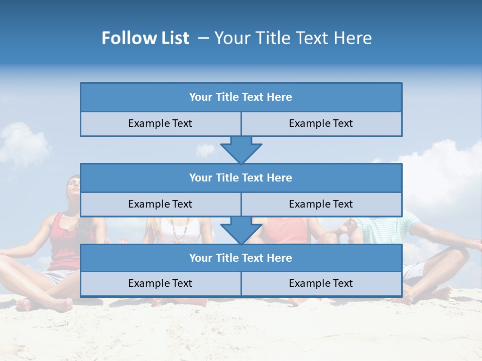 Adult Lifestyle White PowerPoint Template