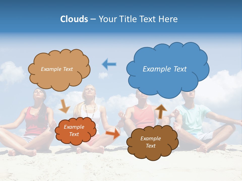 Adult Lifestyle White PowerPoint Template