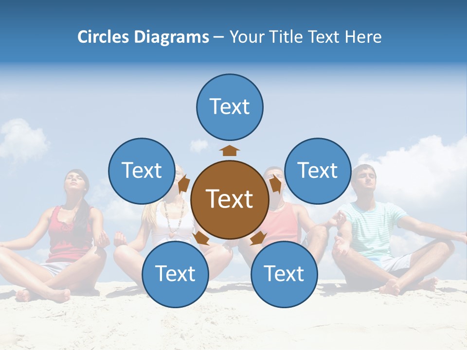 Adult Lifestyle White PowerPoint Template