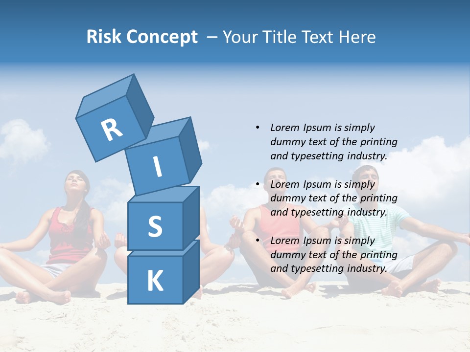 Adult Lifestyle White PowerPoint Template