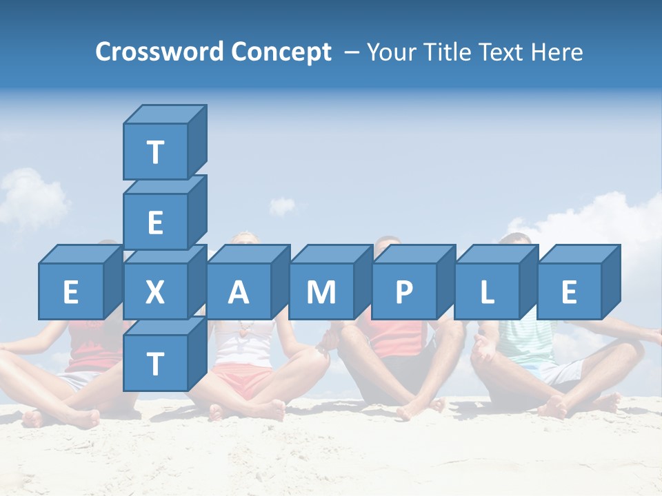 Adult Lifestyle White PowerPoint Template