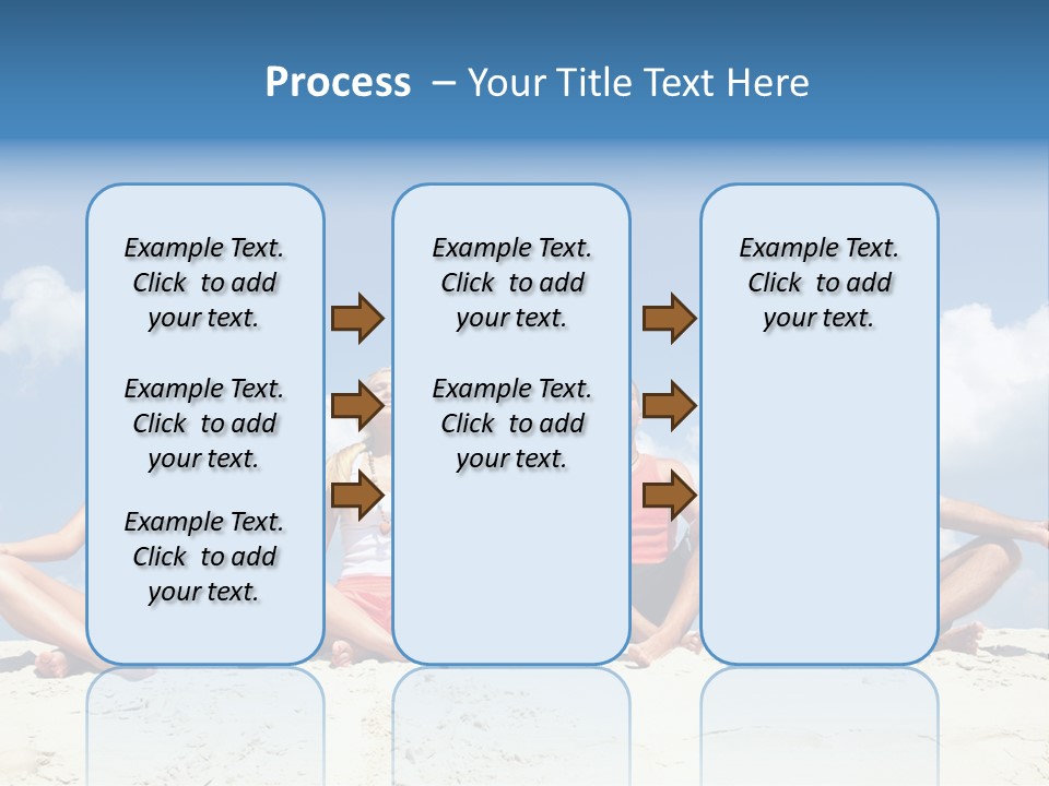 Adult Lifestyle White PowerPoint Template