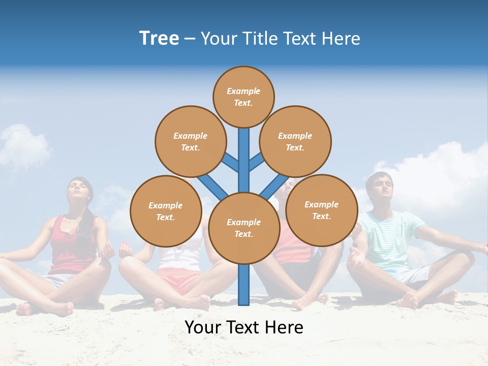 Adult Lifestyle White PowerPoint Template