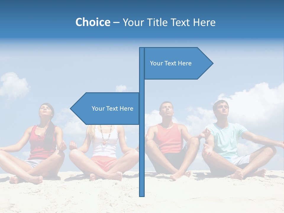 Adult Lifestyle White PowerPoint Template