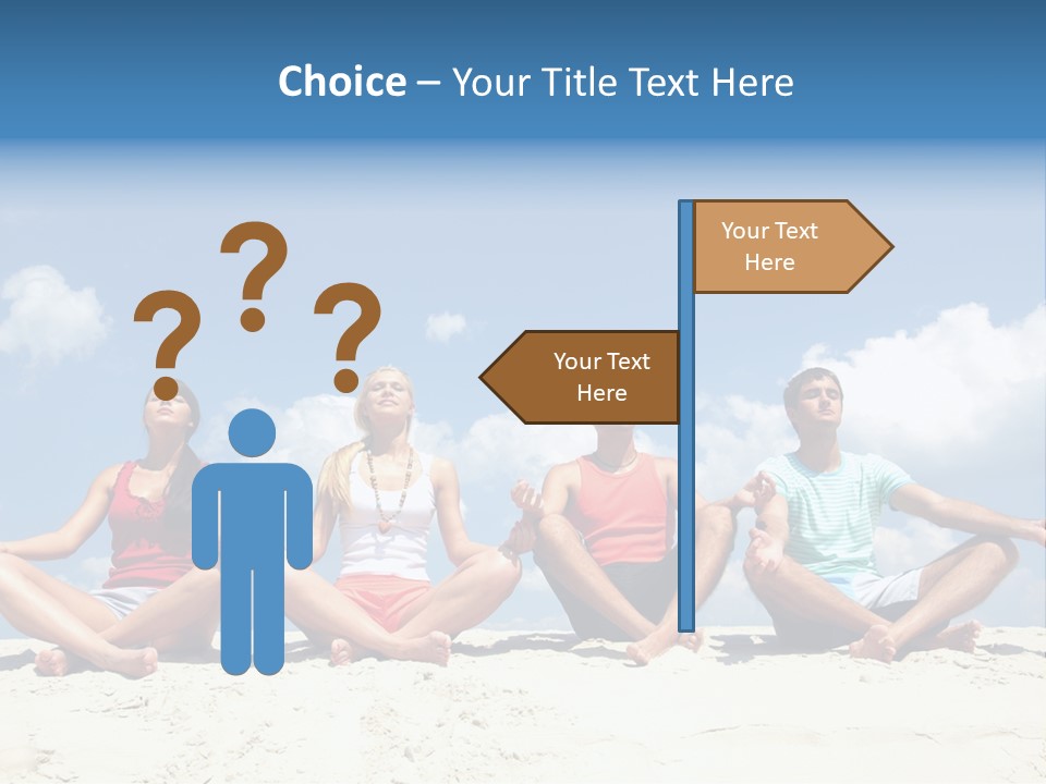 Adult Lifestyle White PowerPoint Template