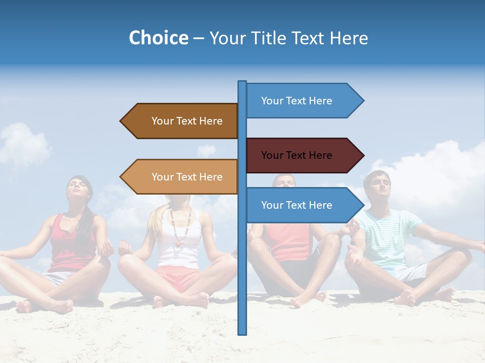 Adult Lifestyle White PowerPoint Template