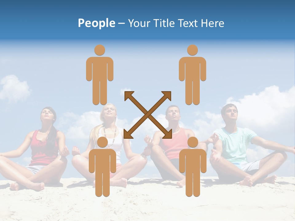 Adult Lifestyle White PowerPoint Template