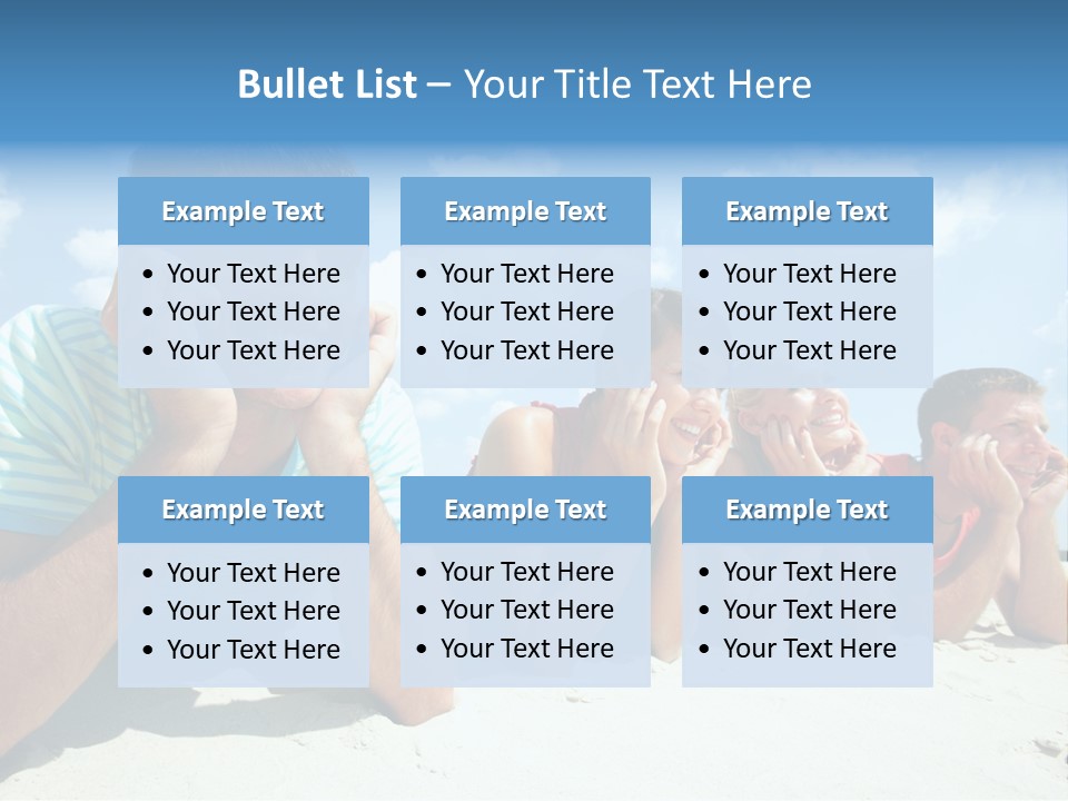 Sand Human Girl PowerPoint Template