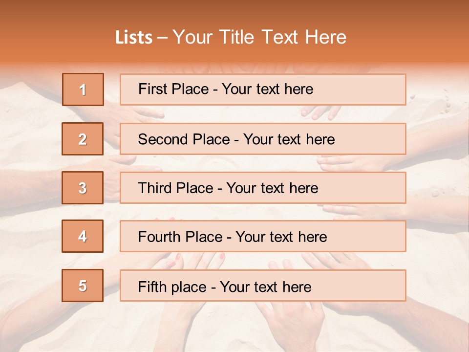 Close Up Fingernail Friendly PowerPoint Template