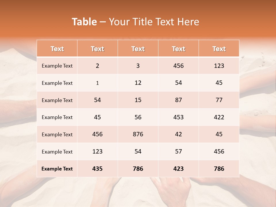 Close Up Fingernail Friendly PowerPoint Template