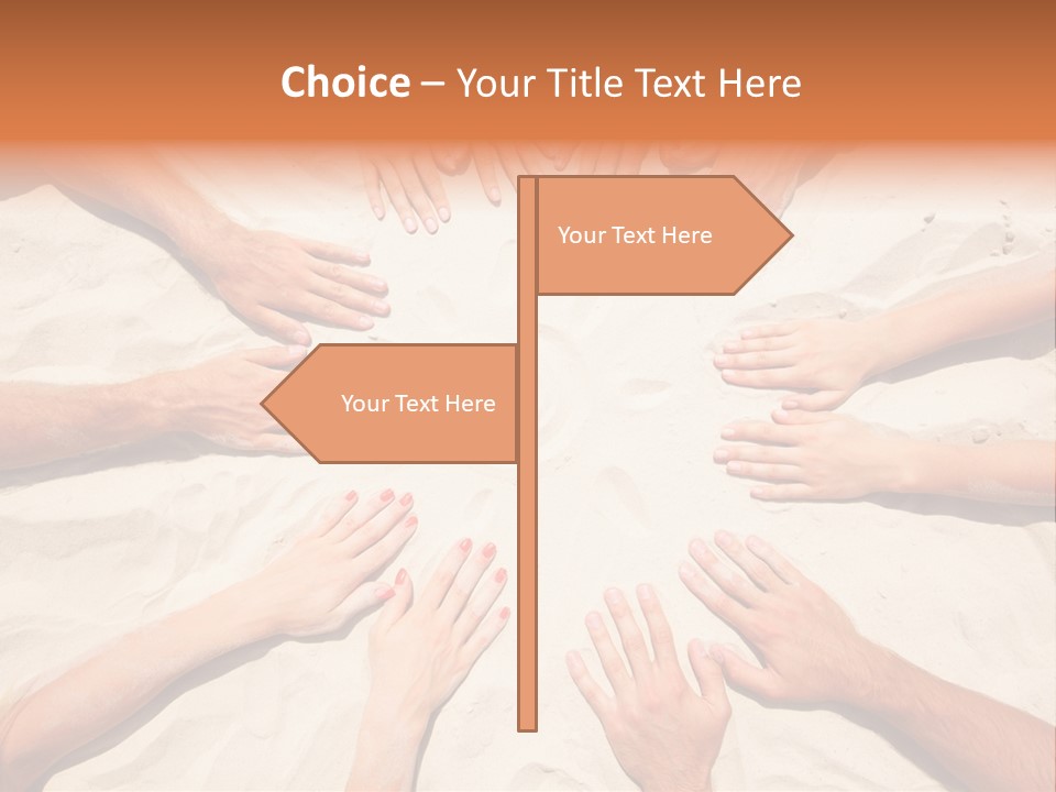 Close Up Fingernail Friendly PowerPoint Template