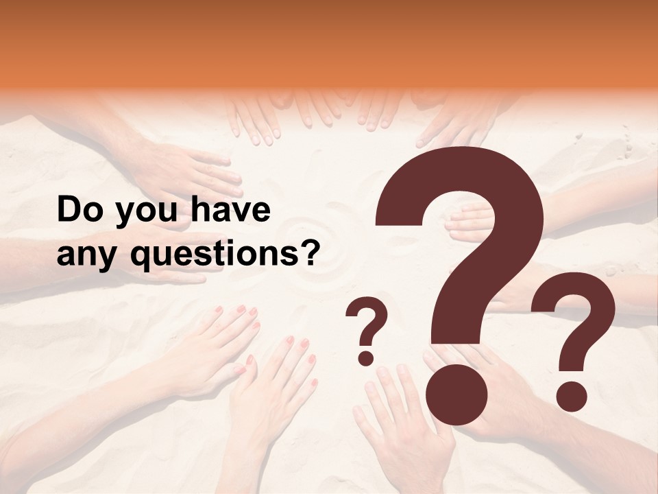 Close Up Fingernail Friendly PowerPoint Template