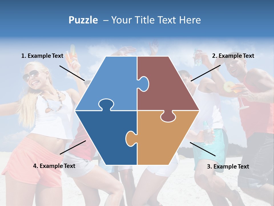 Rest Relax Looking PowerPoint Template