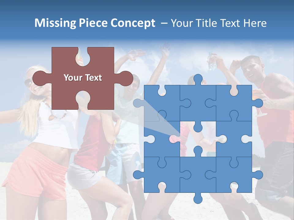 Rest Relax Looking PowerPoint Template