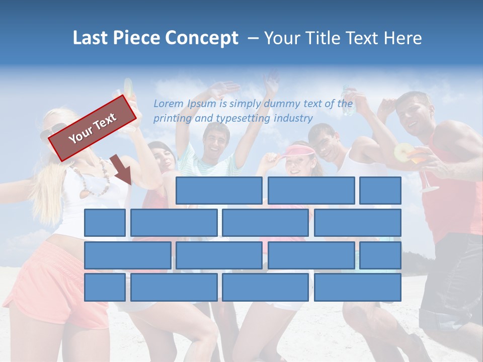 Rest Relax Looking PowerPoint Template