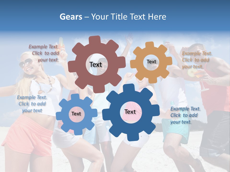 Rest Relax Looking PowerPoint Template