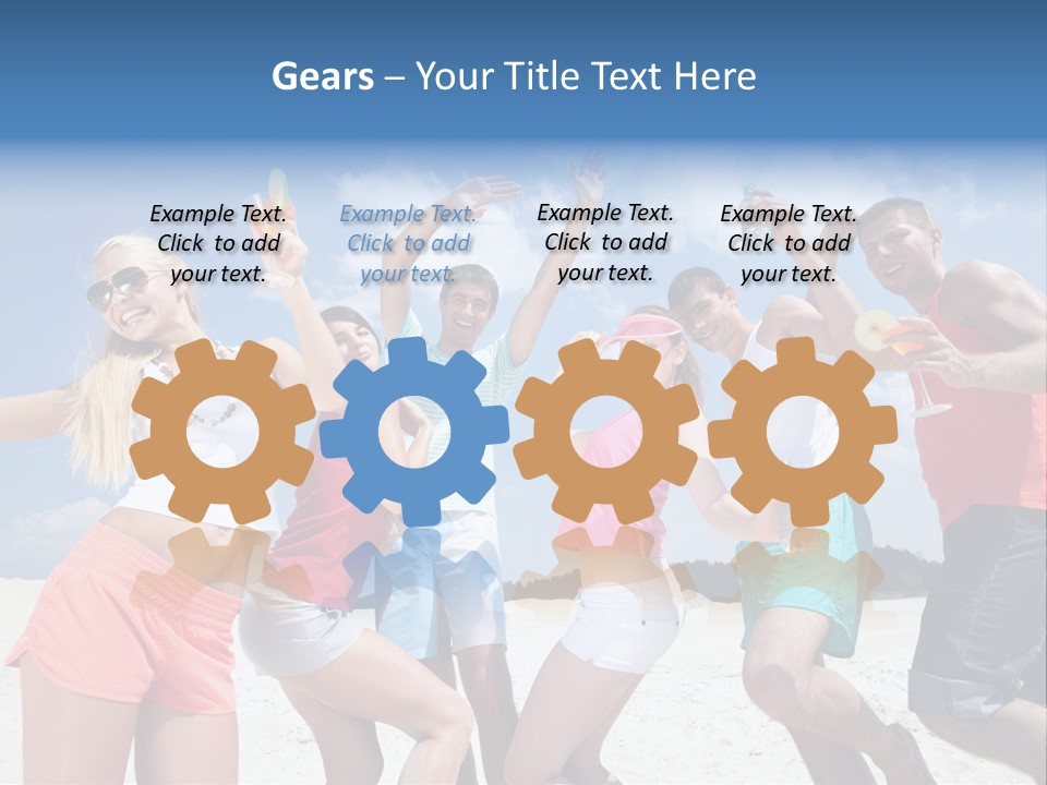 Rest Relax Looking PowerPoint Template