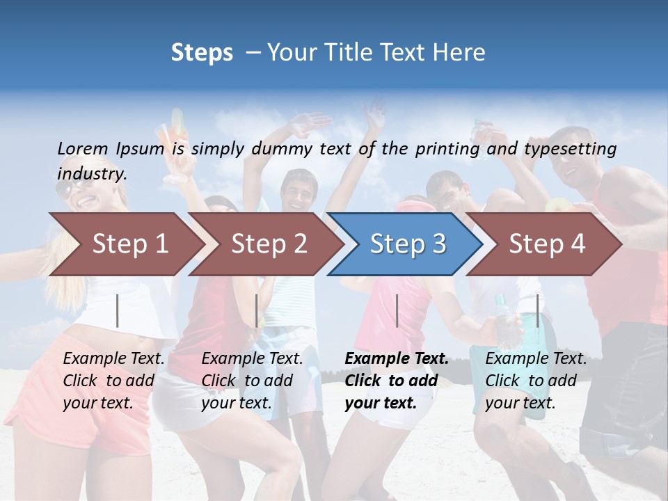Rest Relax Looking PowerPoint Template