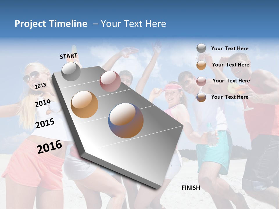 Rest Relax Looking PowerPoint Template