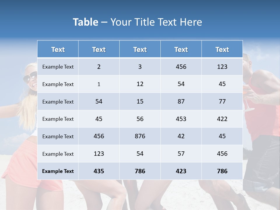 Rest Relax Looking PowerPoint Template