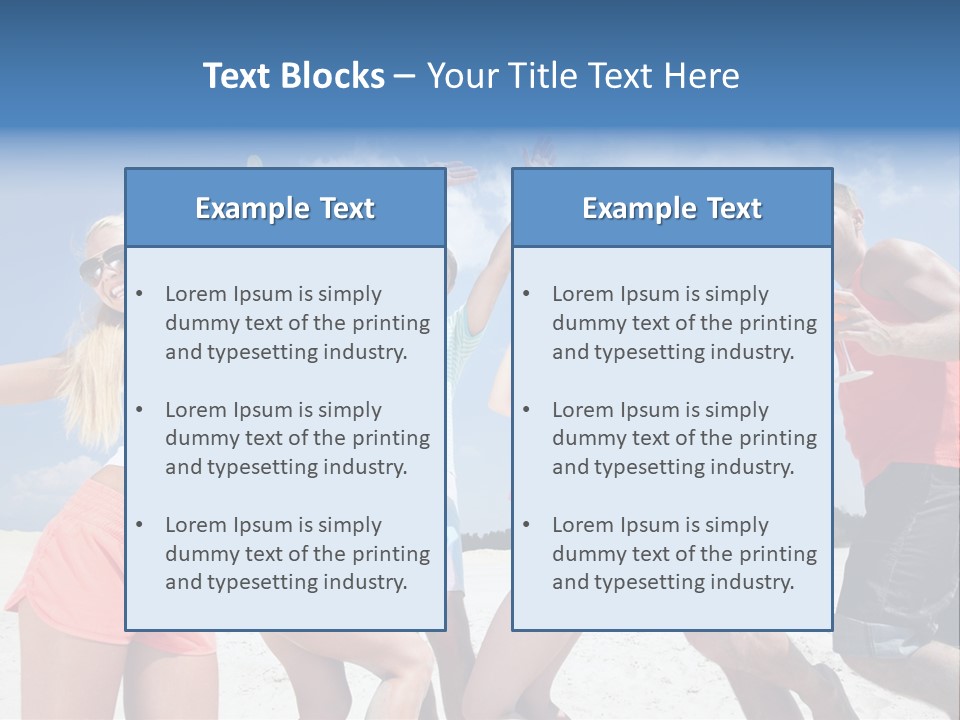 Rest Relax Looking PowerPoint Template