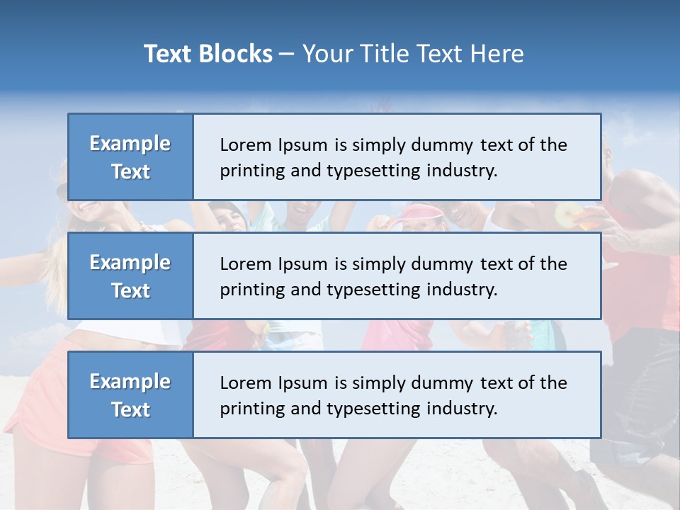 Rest Relax Looking PowerPoint Template