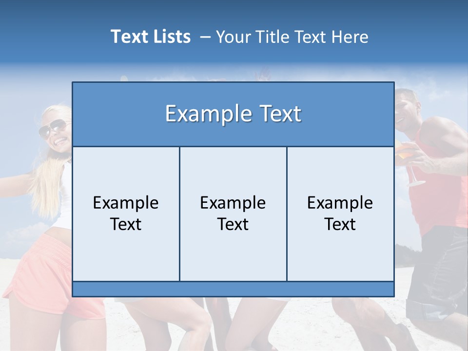 Rest Relax Looking PowerPoint Template