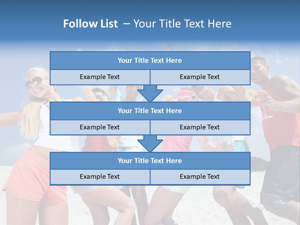 Rest Relax Looking PowerPoint Template