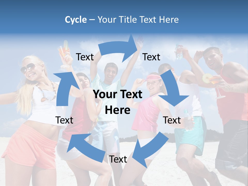 Rest Relax Looking PowerPoint Template