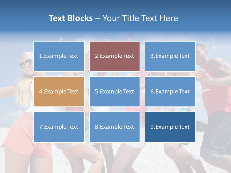 Rest Relax Looking PowerPoint Template