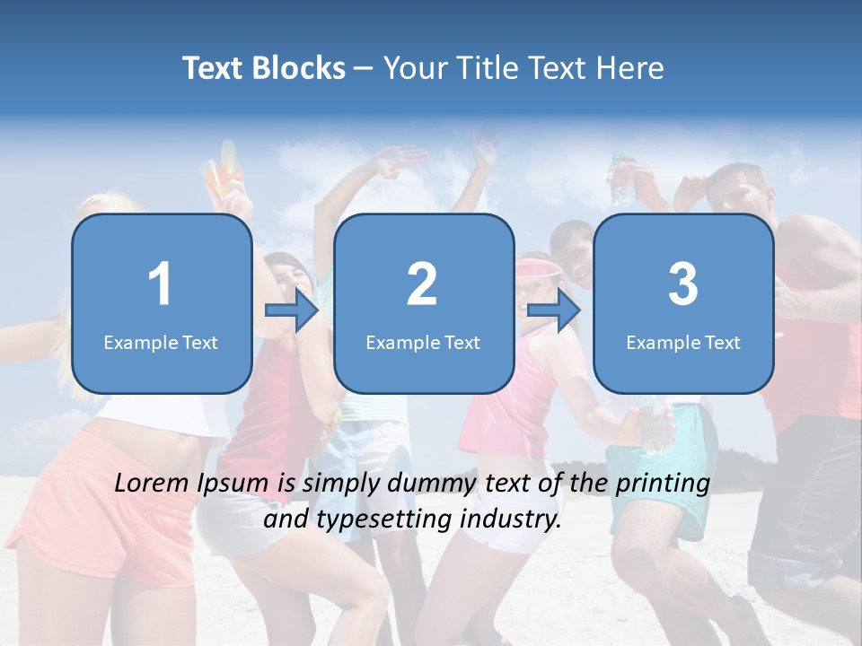Rest Relax Looking PowerPoint Template