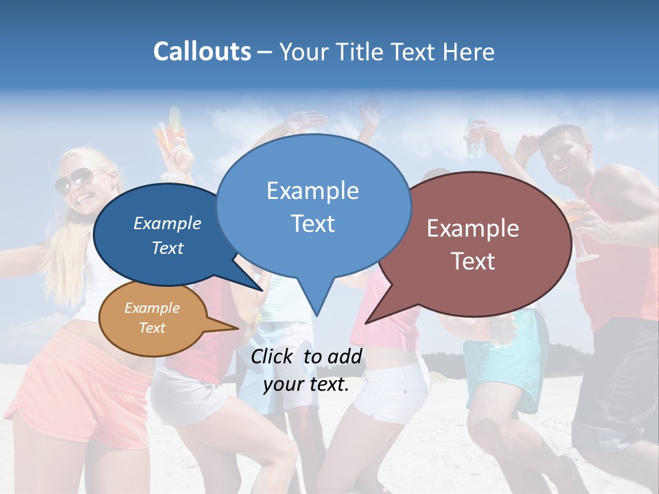 Rest Relax Looking PowerPoint Template