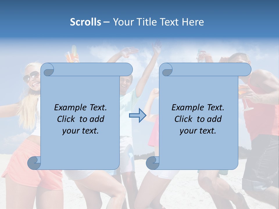 Rest Relax Looking PowerPoint Template