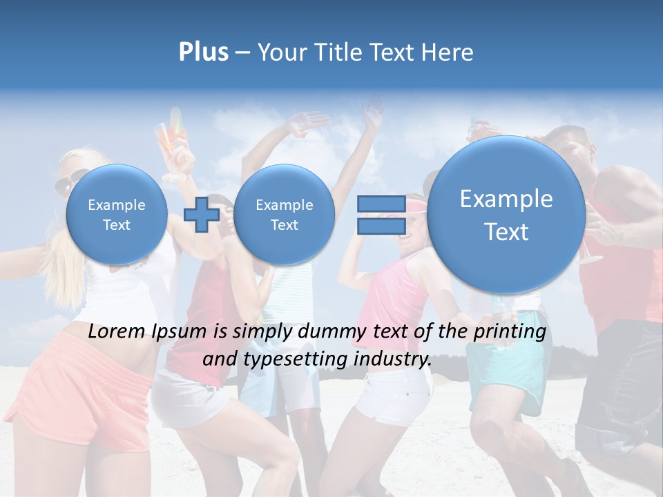 Rest Relax Looking PowerPoint Template