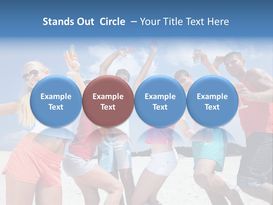 Rest Relax Looking PowerPoint Template