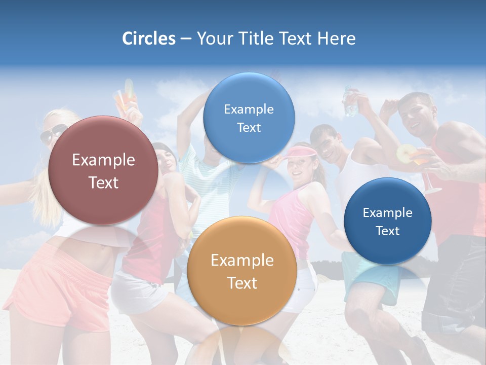 Rest Relax Looking PowerPoint Template