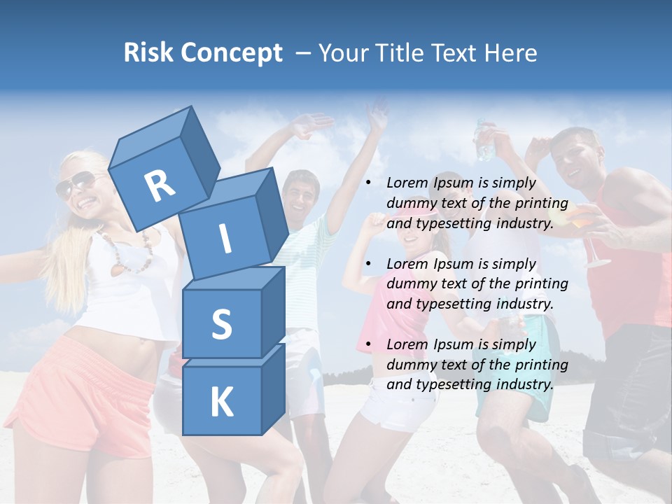 Rest Relax Looking PowerPoint Template