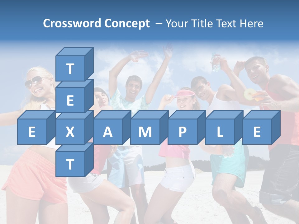 Rest Relax Looking PowerPoint Template