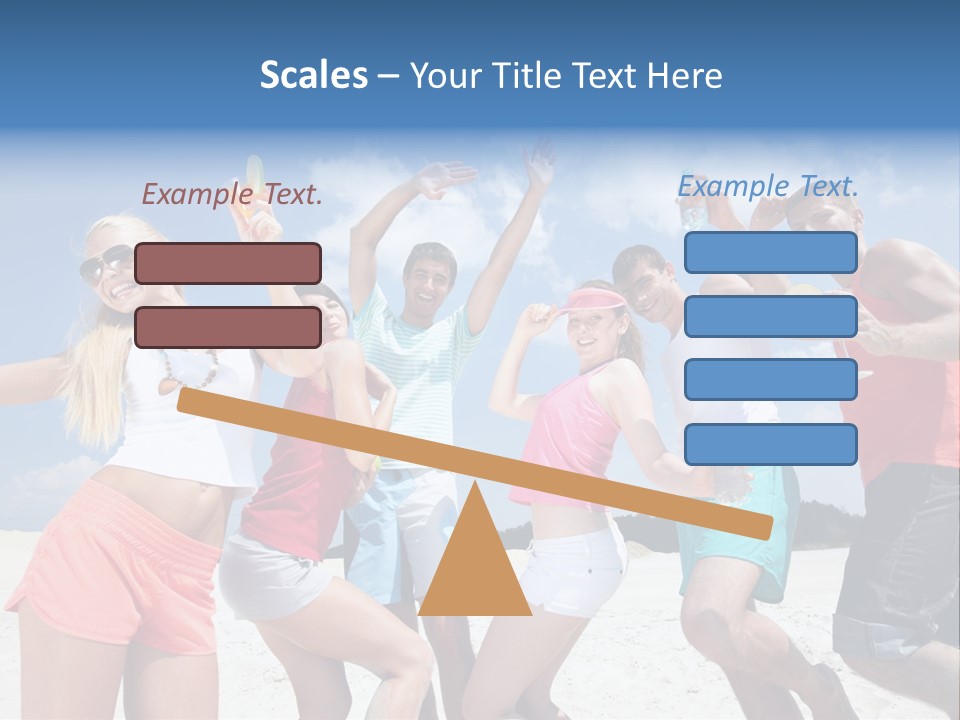 Rest Relax Looking PowerPoint Template