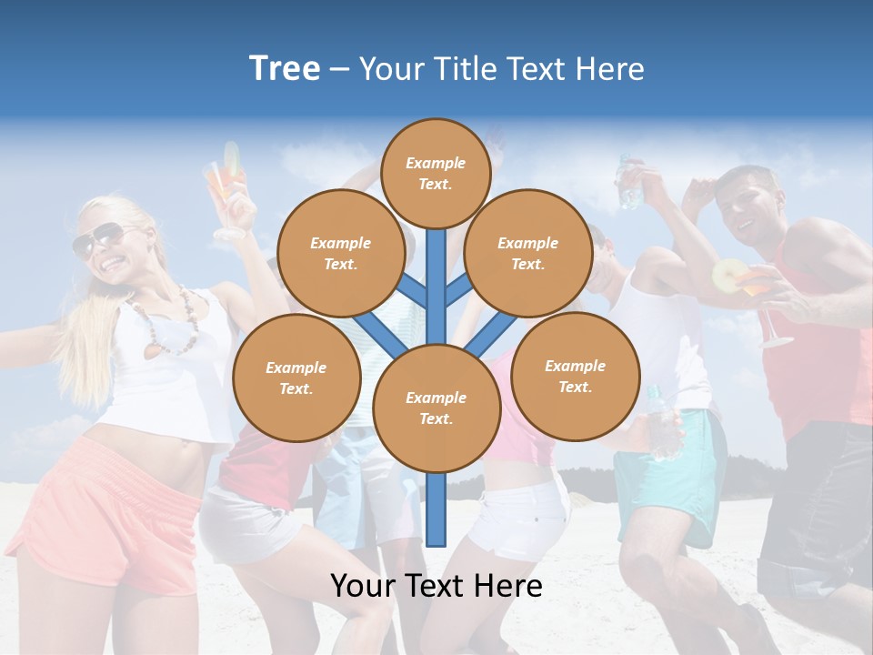 Rest Relax Looking PowerPoint Template