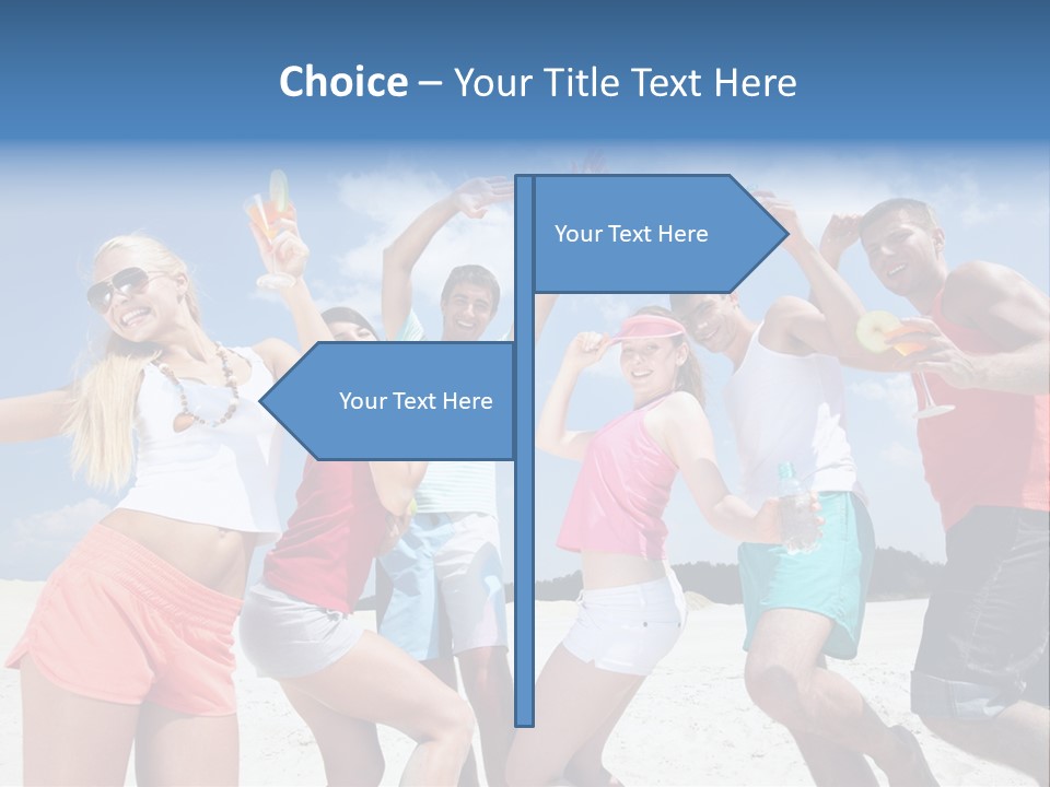 Rest Relax Looking PowerPoint Template