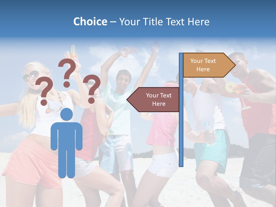 Rest Relax Looking PowerPoint Template