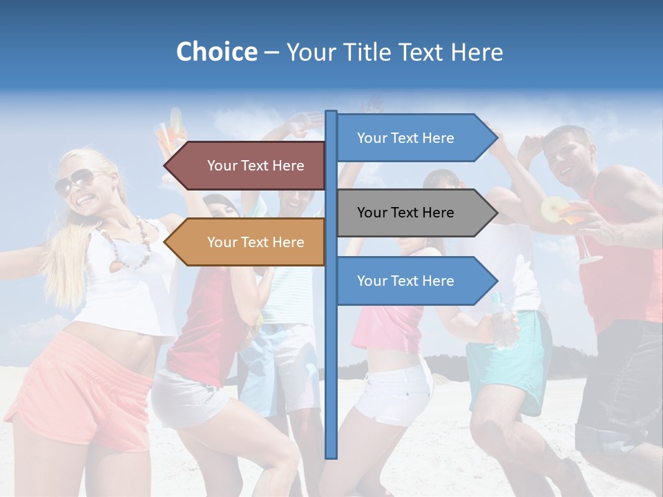 Rest Relax Looking PowerPoint Template