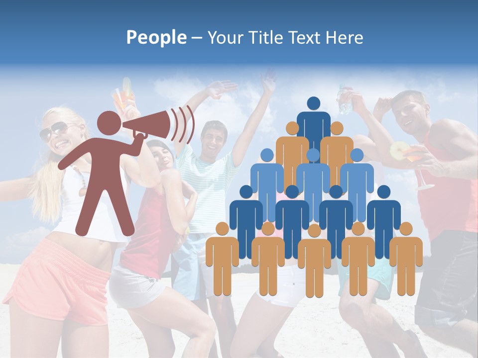 Rest Relax Looking PowerPoint Template