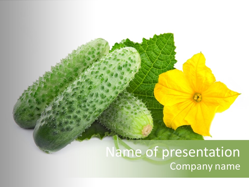 Ingredient Fresh Chopped PowerPoint Template