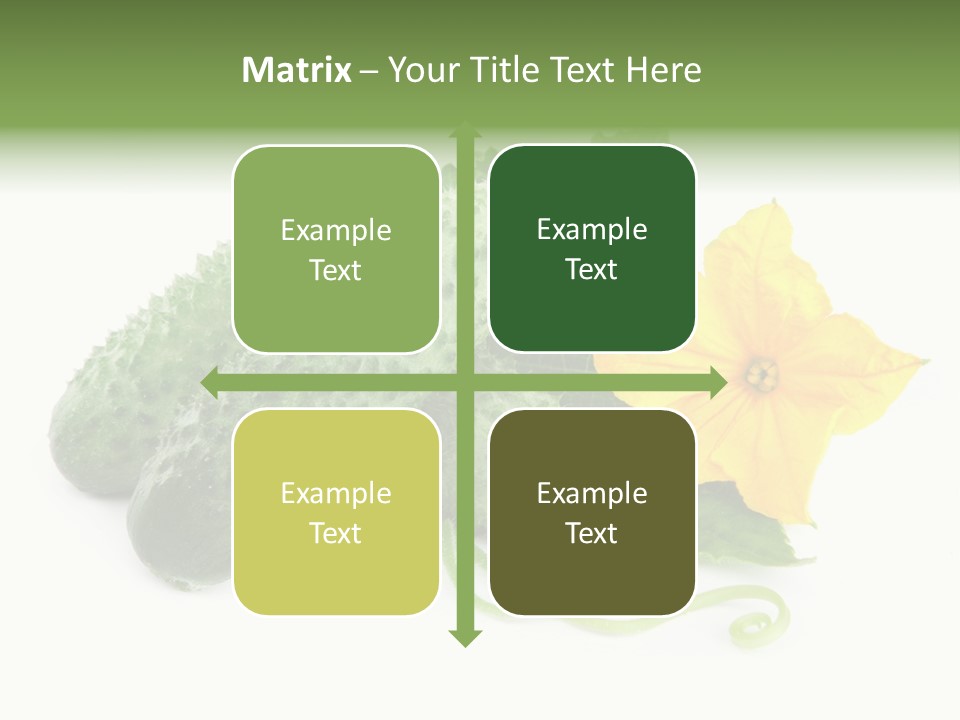Ingredient Fresh Chopped PowerPoint Template